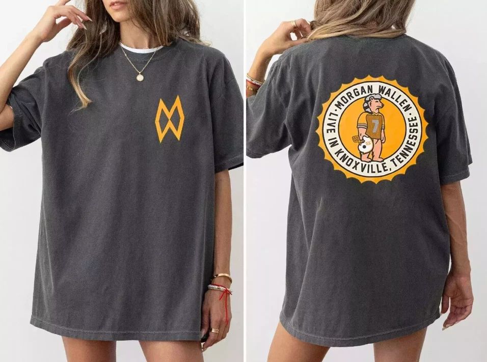 Morgan Wallen Live In Knoxville T-Shirt September Tour 2024 Tee For Fans