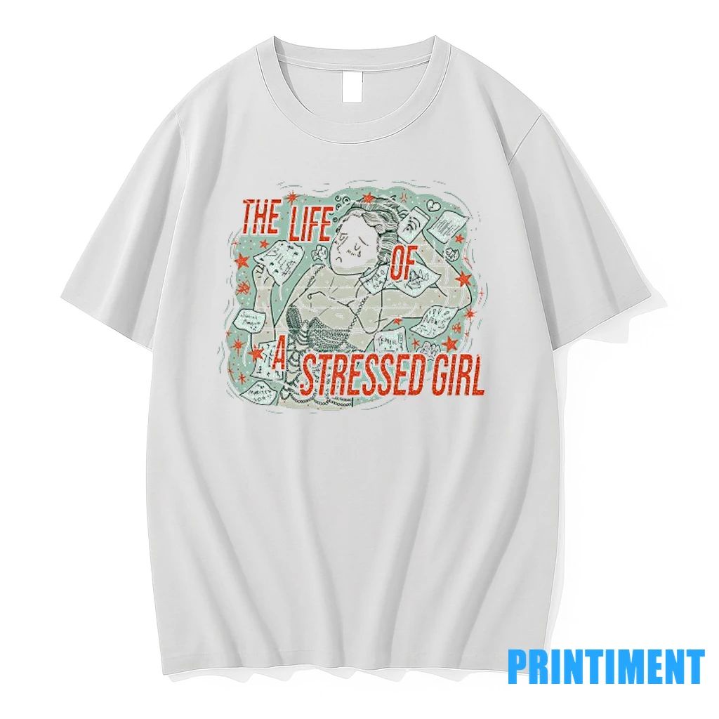 The Life Of A Stressed Girl Parody Tshirts Sweater