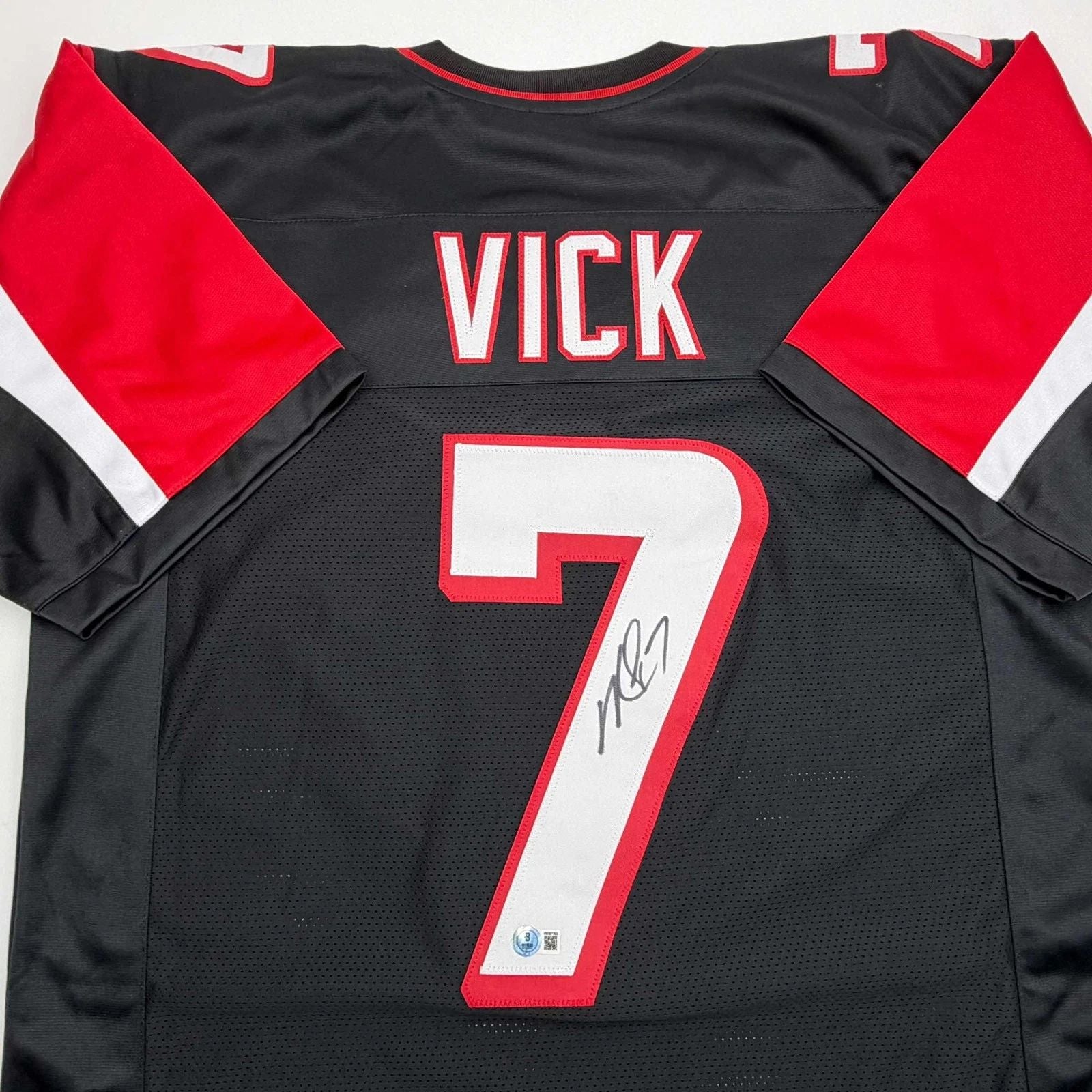 MICHAEL MIKE VICK Atlanta Black Football Jersey