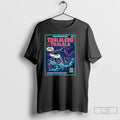 Premium Tralalero Tralala Ocean Run Shark Meme Comic Keep Swimming Keep Flexing T Shirts