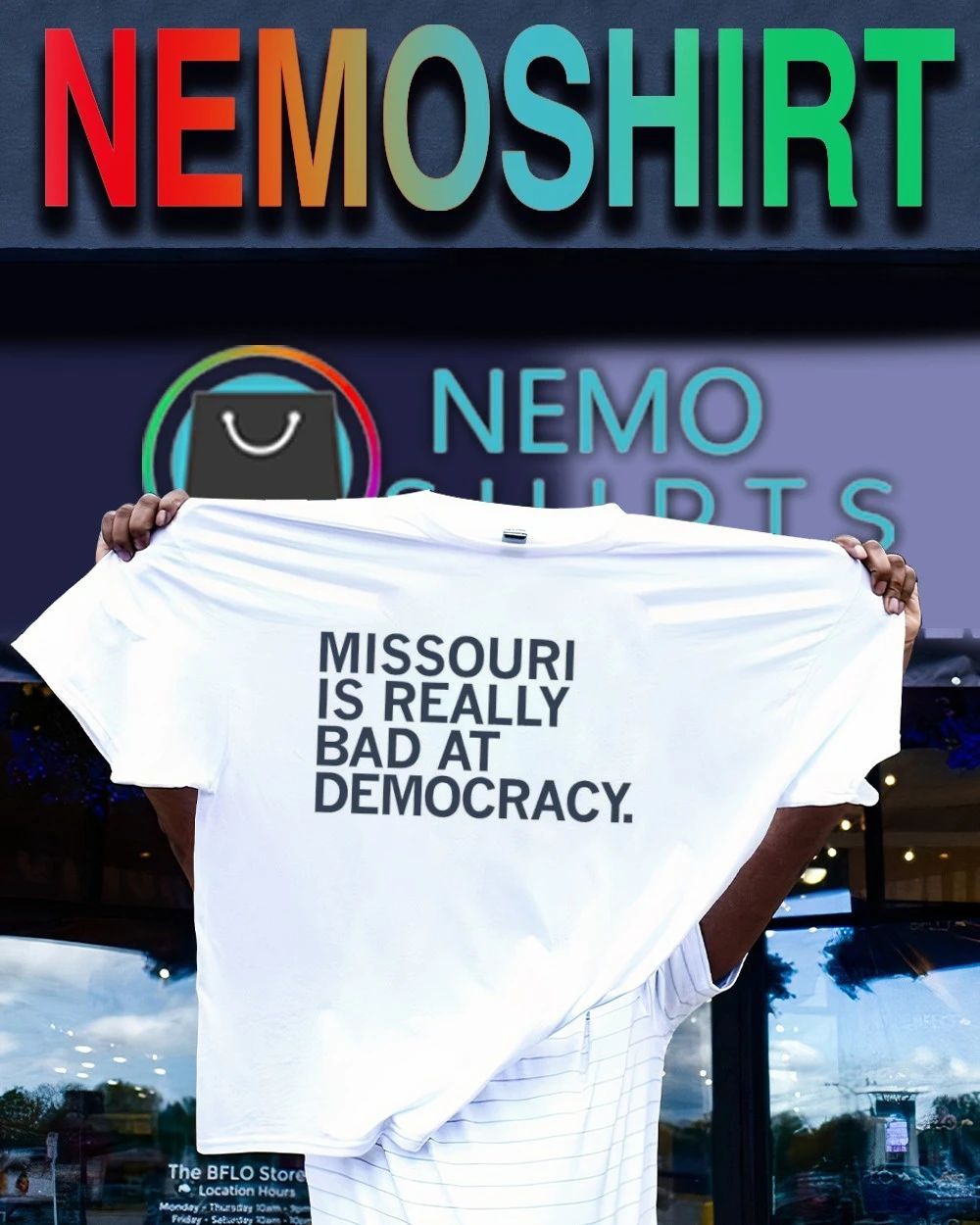 Jess Piper Missouri Is Really Bad At Democracy shirt