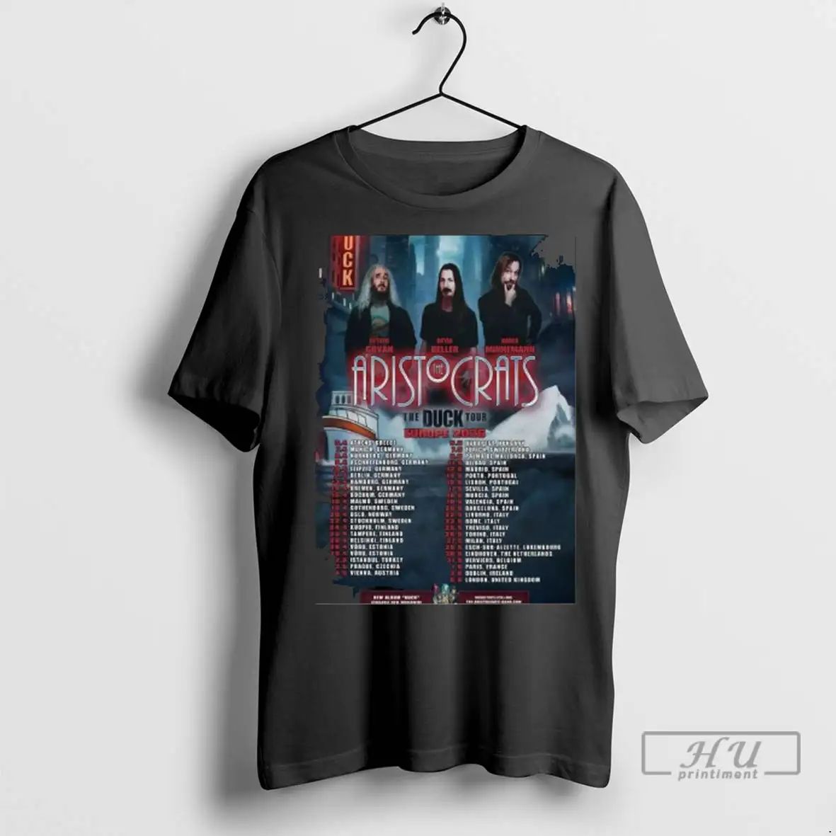 Trending The Aristocrats The Duck Tour Europe 2026 Long Sleve T Shirts