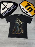WILD Gothic Fantasy Skeleton Guitarist Music t-shirt