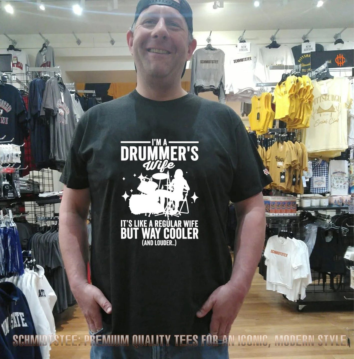 I’m a Drummer’s Wife It’s Like a Regular Wife but Way Cooler and Louder shirt
