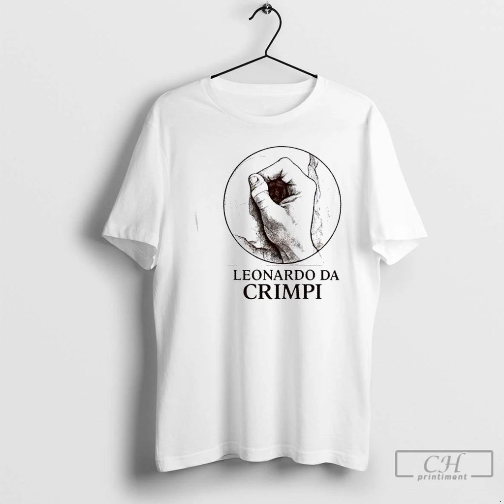 Classic Leonardo Da Masterpiece Crimp T Shirts