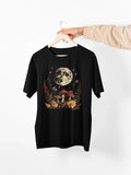 Boho Lunar Moon Mushrooms Comfort Tee