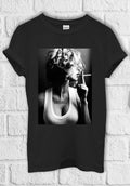 Sexy Smoking Inhale Girl Cool T shirt Men Women Hoodie Sweatshirt Unisex  1491