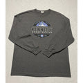 Alstyle Kennedy Space Center NASA Long Sleeve Graphic T-Shirt Charcoal Gray XL