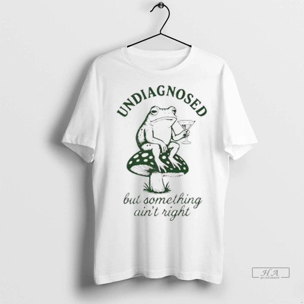 Trendy Officials Frog Undiagnosed But Something Aint Right Shirt Sweater