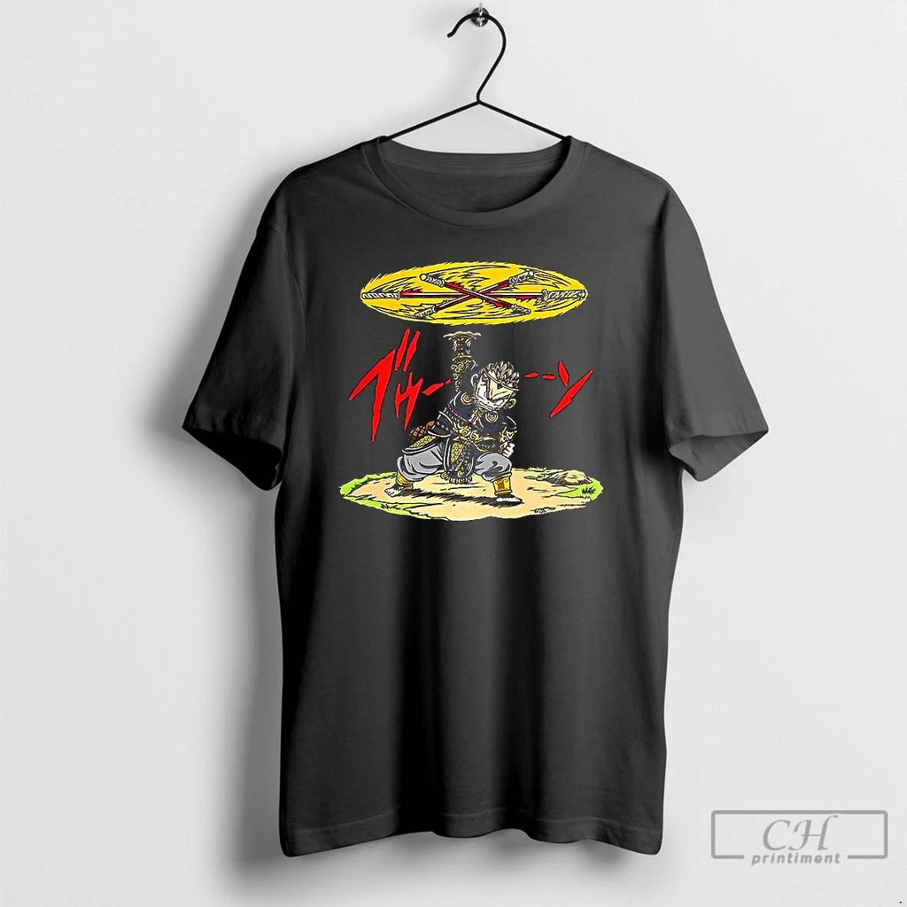 Premium Ton Wukong Rotate The Stick As Desired Cartoon T Shirts
