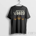 Classic Funny Math Teacher Pumpkin 67 Meme Halloween T Shirts
