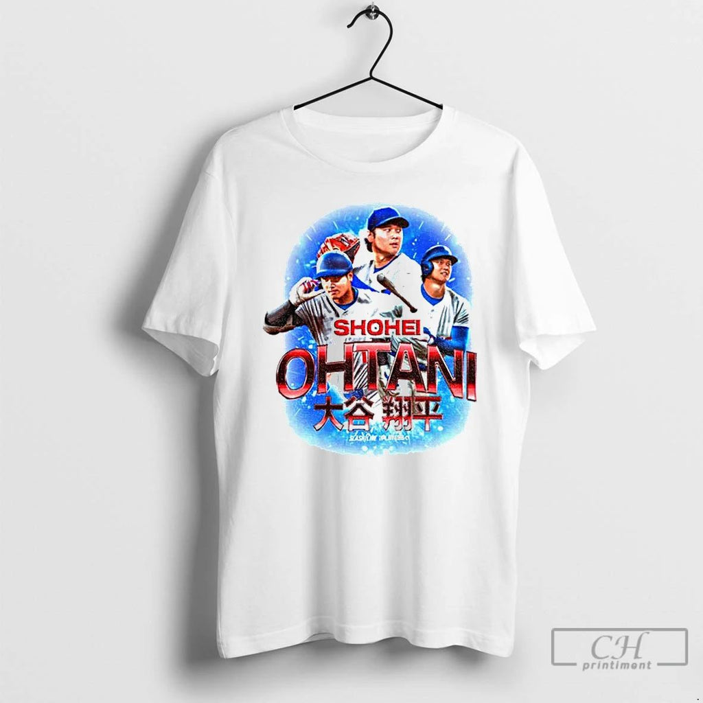 Premium Shohei Ohtani Posing Los Angeles Dodgers Mlb Baseball Graphic T Shirts