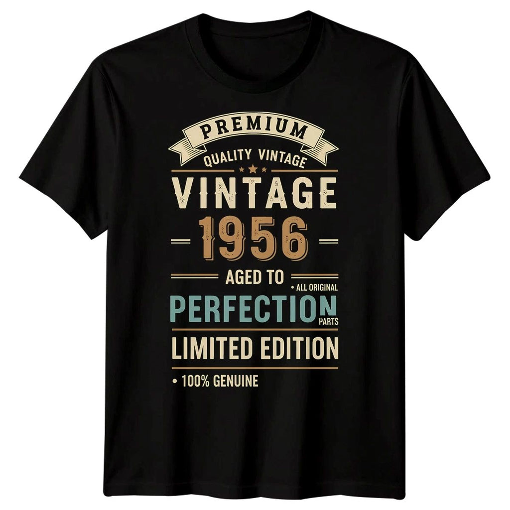 Vintage 1956 All Original Parts Mens T-Shirt 70th Birthday Gift