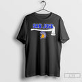 Classic San Jose State Firefighter Application 2 Sided T Shirts