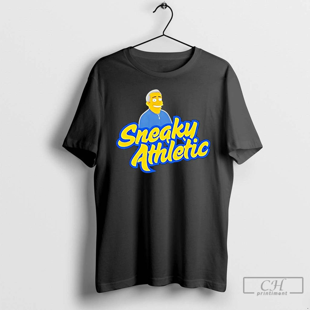 Classic The Simpsons Sneaky Athletic Cartoon T Shirts