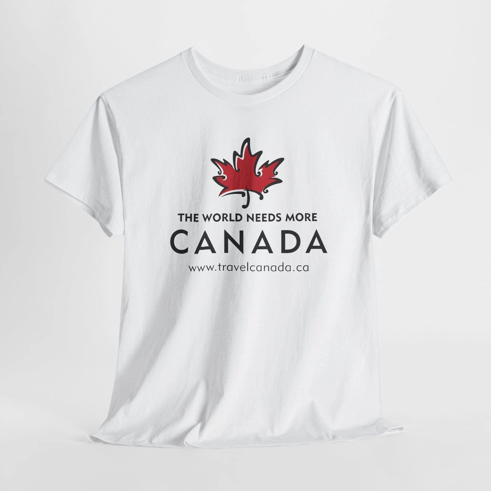 Travel Canada Unisex Tee, The World Needs More Canada T-Shirt, Canadian Traveler