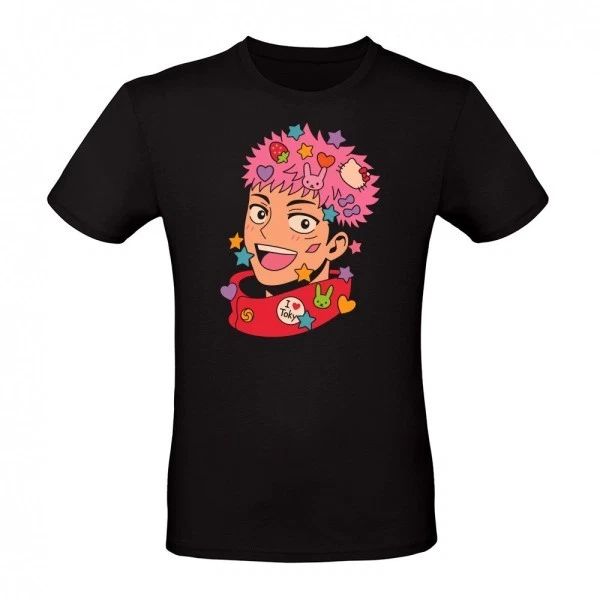 Anime Cute Yuji Itadori T-Shirt Size S-5XL, Gift For Friends
