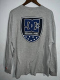 Vintage Y2K Dc Shoes USA Skate L/S Shirt Size XL Skate Surf Grunge Skater Rare