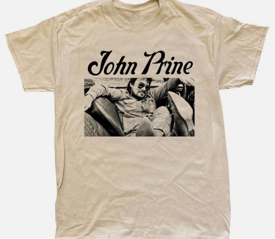 John Prine Album Men T-shirt Natural Unisex Tee All Sizes S to 345XL