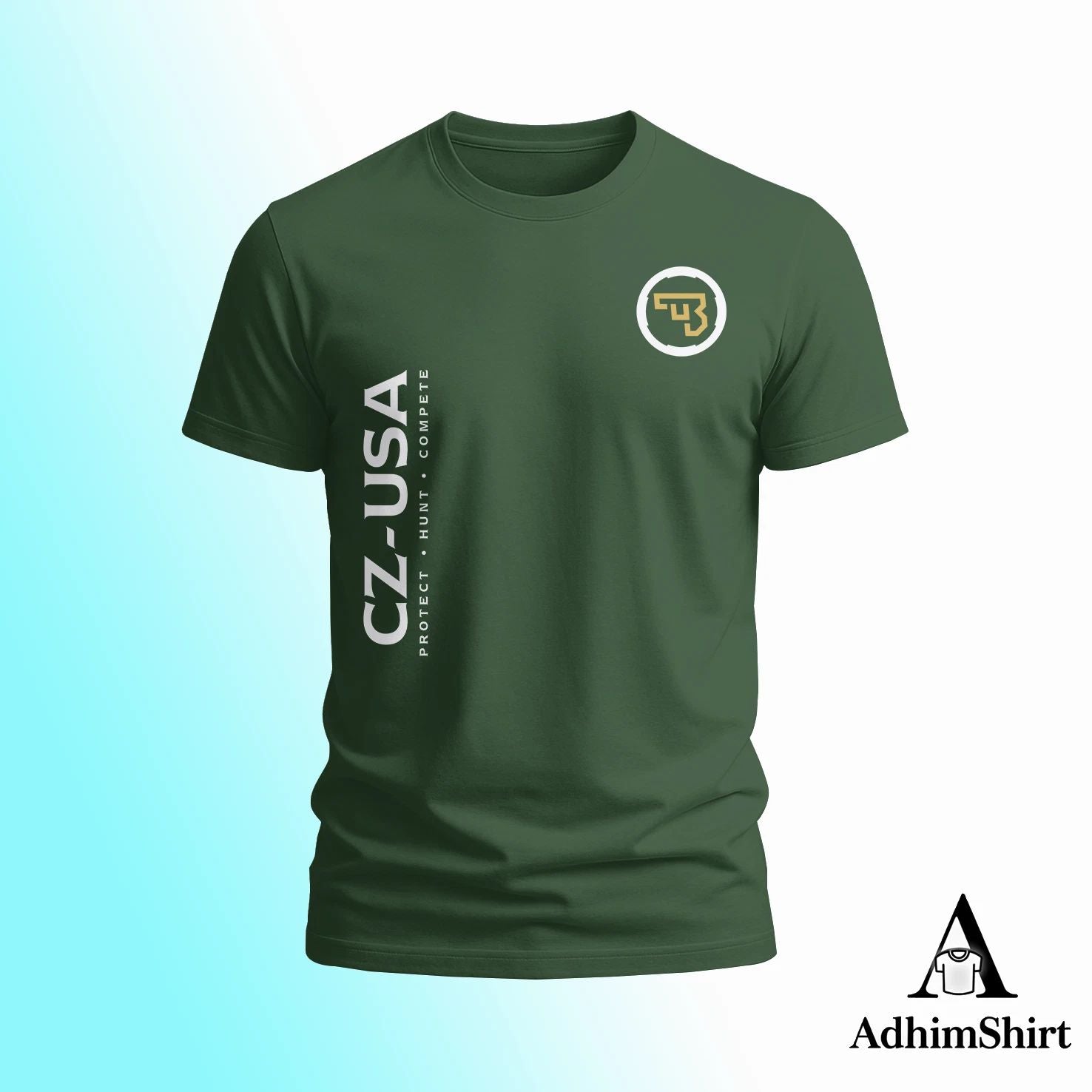 CZ Shadow USA Logo FUNNY T-SHIRT S-5XL USA many colors