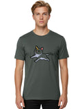 Caticorn-3 Mens Graphic Tee, 100% Cotton, Casual Summer Wear