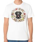 I Love My Labrador Graphic Unisex T-Shirt Dog Lover Cute Pet Tee
