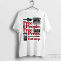 Classic Free People Free Press Full Stop Press And Media T Shirts