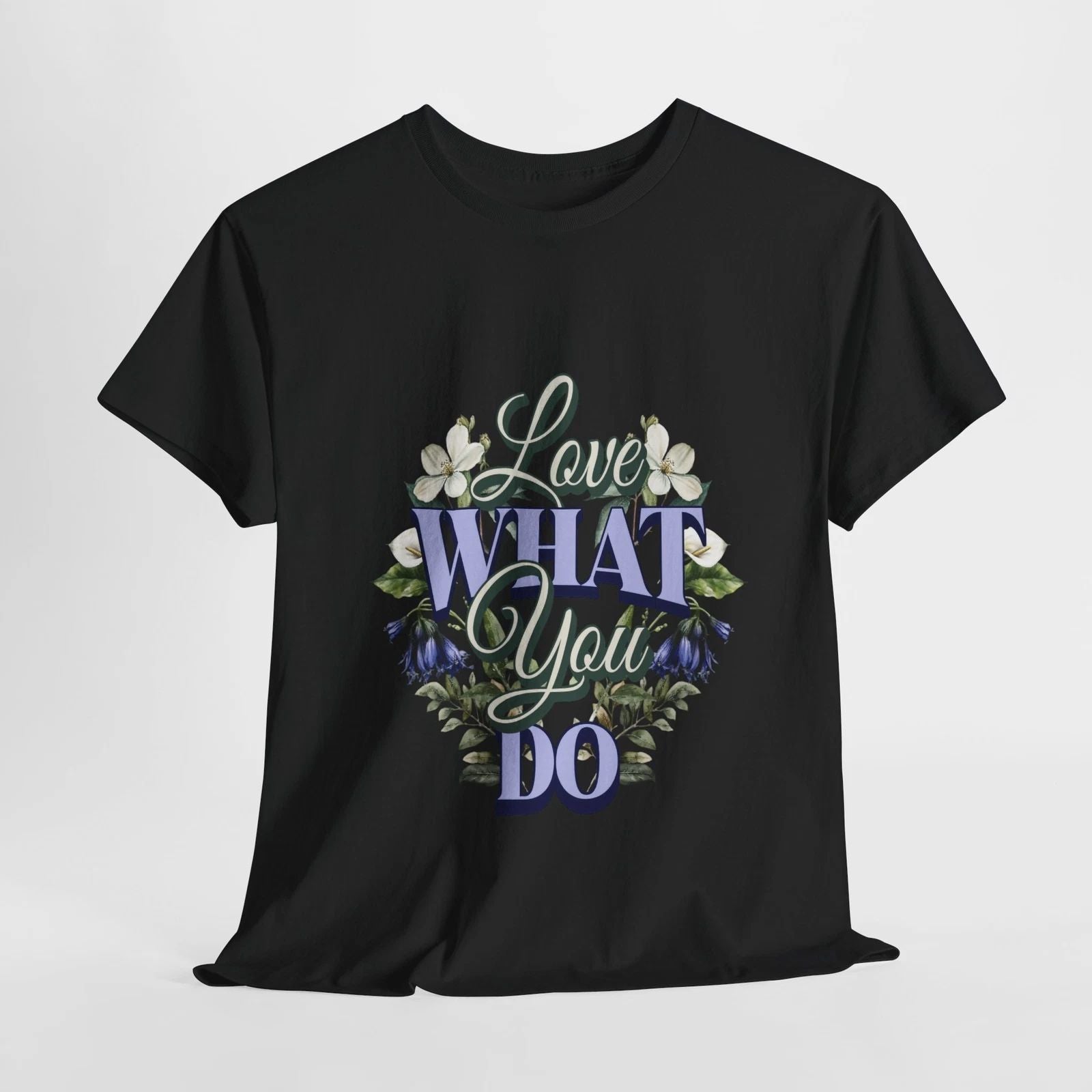 Floral Inspirational Tee, Motivational Shirt, Unisex Gift, Positive Vibes,