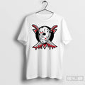 Classic Anaheim Ducks X Jason Voorhees Logo Halloween T Shirts