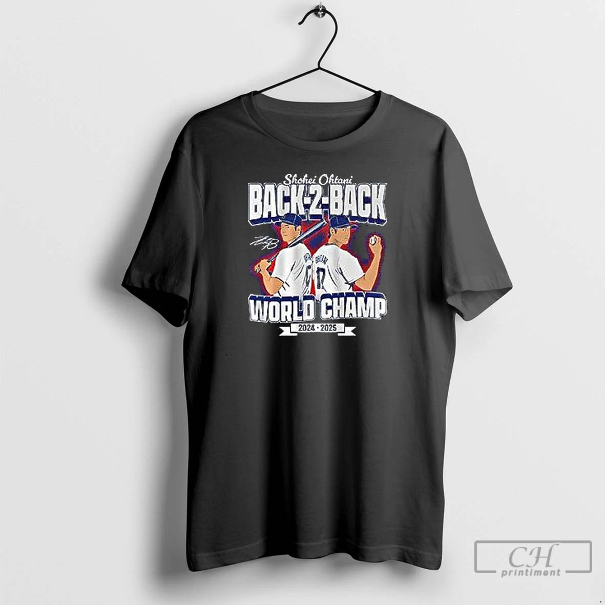 Premium Back To Back World Champs Shohei Ohtani 2024 2025 T Shirts