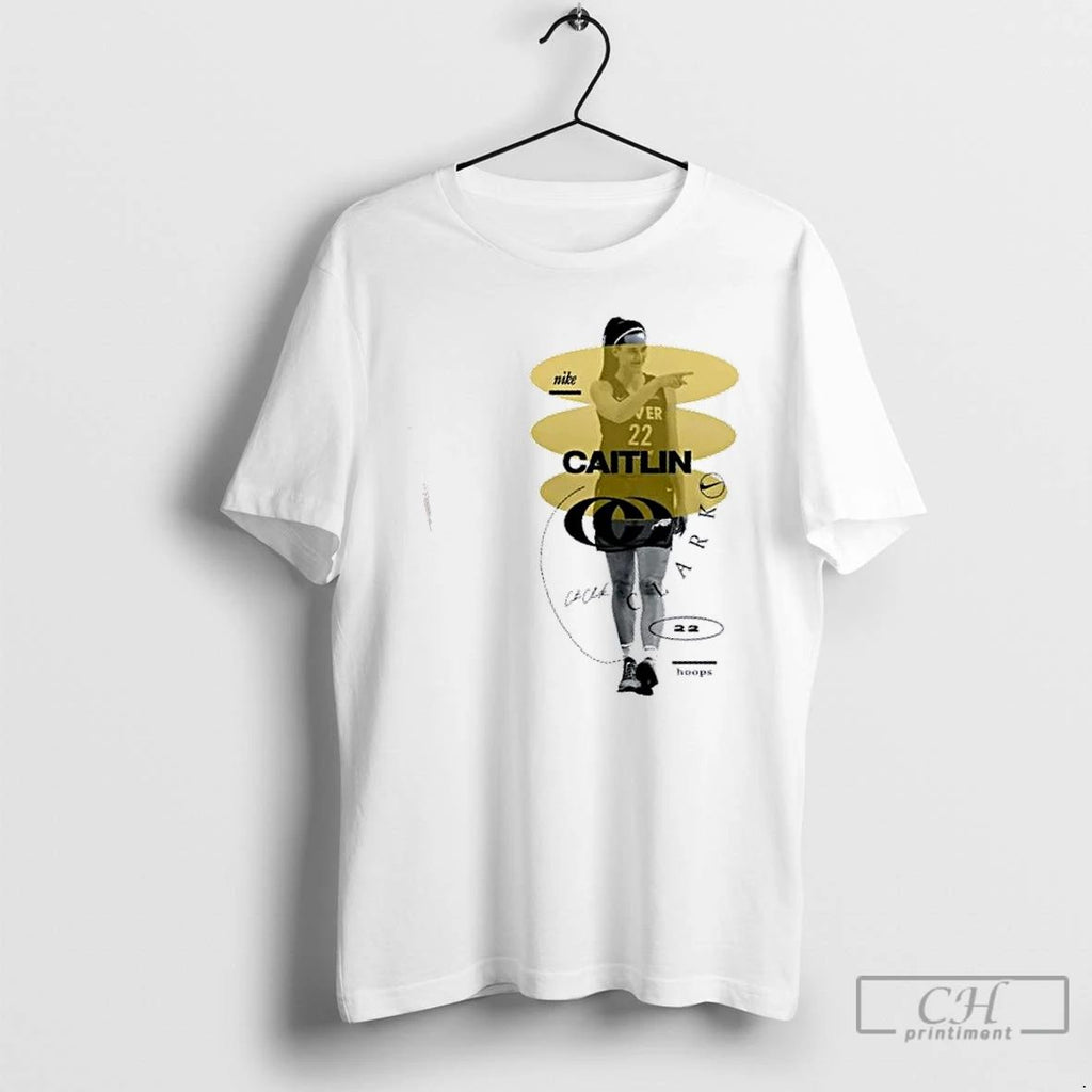 Classic Shot Like A Girl Caitlin Clark Indiana Fever 2 Sided T Shirts