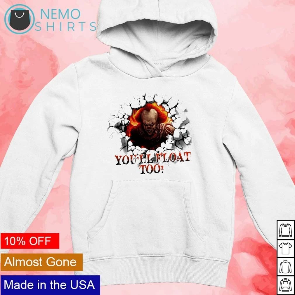 Pennywise the Clown You’ll Float Too IT Halloween shirt