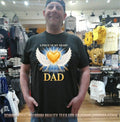 A piece of my heart live in Heaven dad shirt