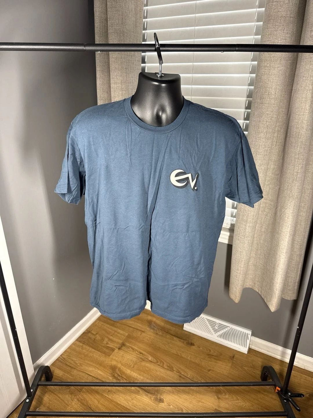Eddie Vedder 2022 The Earthlings Tour Blue Graphic T-Shirt XL
