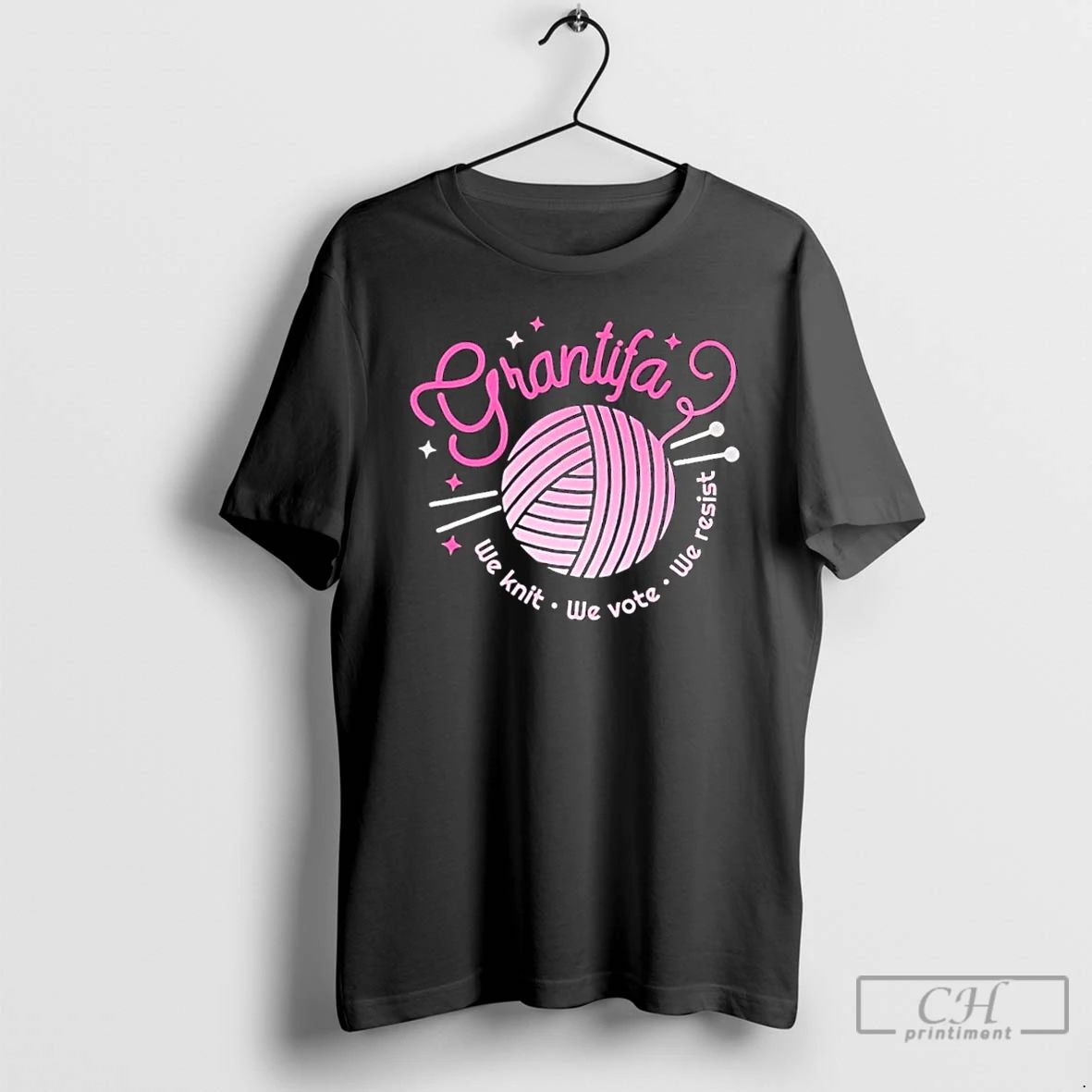 Classic Grantifa We Knit We Vote We Resist T Shirts