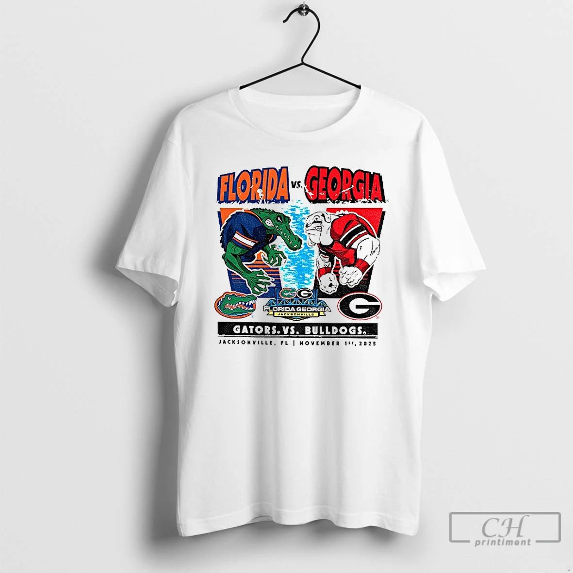 Classic Florida Gators Vs Georgia Bulldogs 47 2025 Football Jacksonville T Shirts