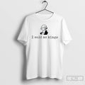 Classic I Said No Kings George Washington Mens White Tee T Shirts