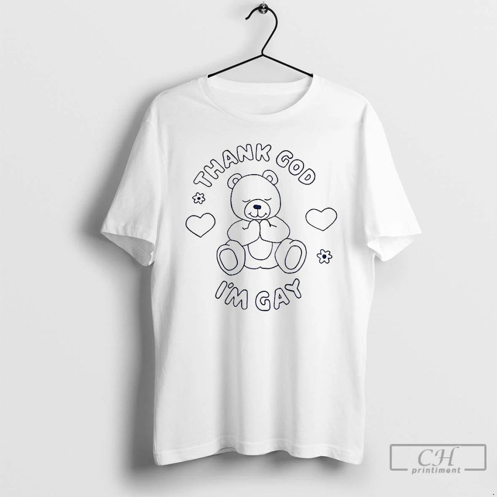 Classic Bear Thank God Im Gay Lgbt Pride Month T Shirts