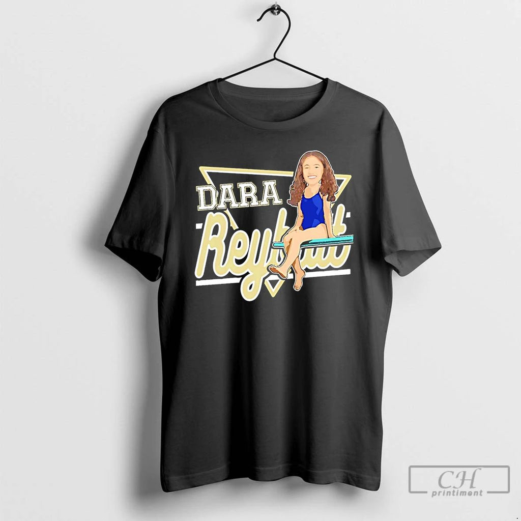 Premium Dara Reyblat Dara Reyblat Womens Swimming And Diving Caricature 25 T Shirts