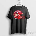 Classic Patrick Mahomes Graffiti Helmet Kansas City Chiefs T Shirts