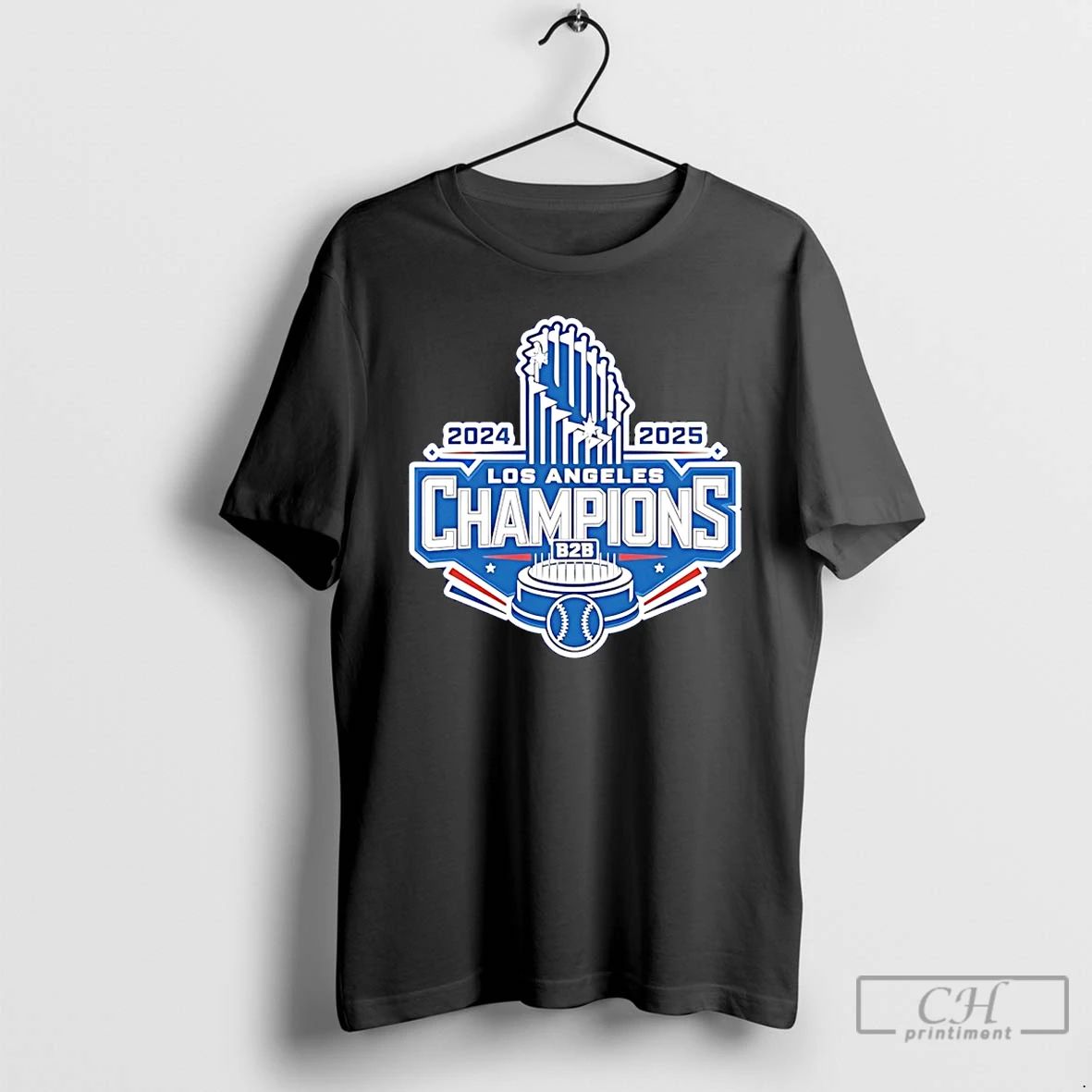Classic La Dodgers 2024 2025 B2b World Series Champions T Shirts