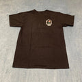 Vans The Wall Tee Shirt Mens Medium Black Graphic Rose Cotton Everyday Wear