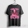 Premium Pink Tony Soprano Club Long Sleve T Shirts