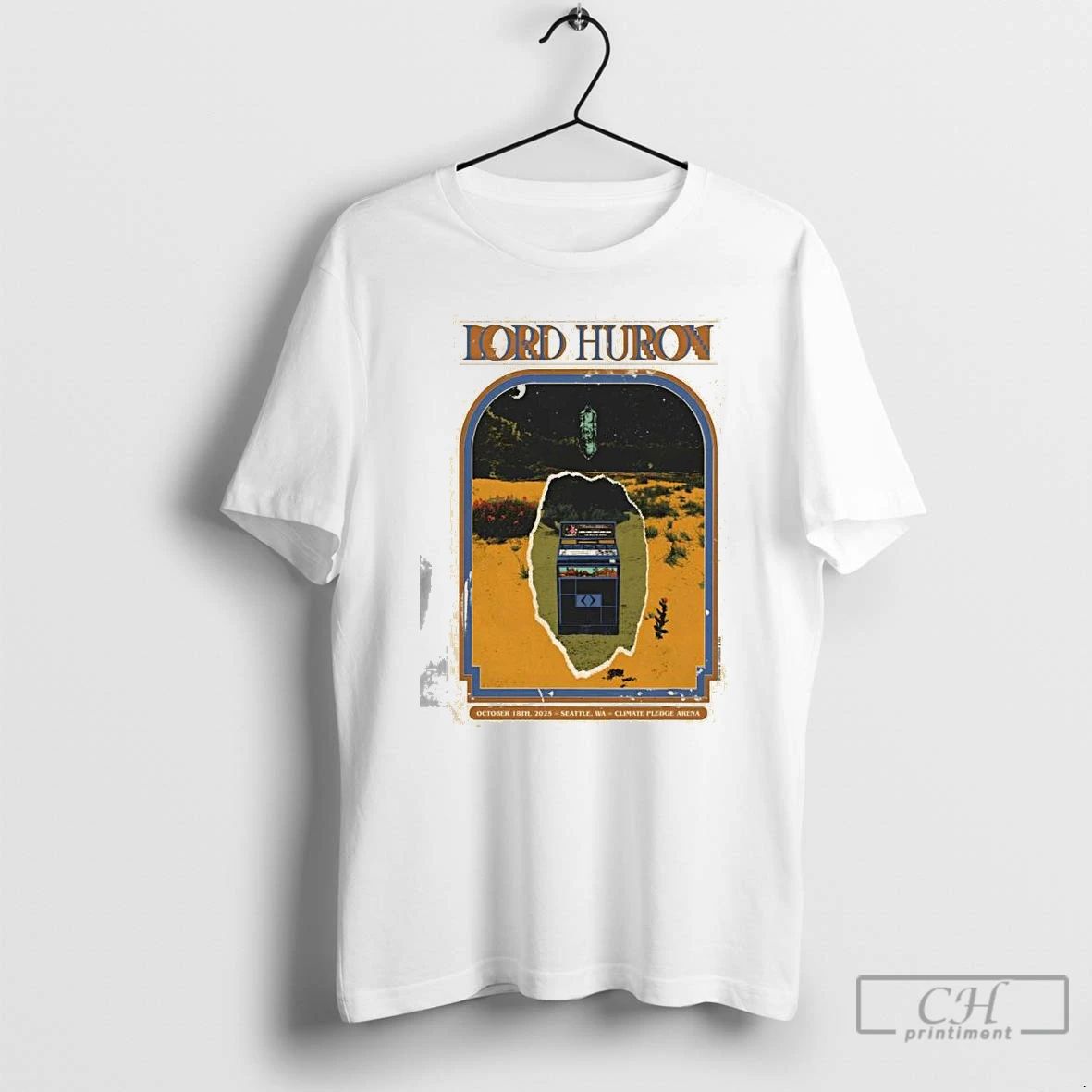 Classic Lord Huron Climate Pledge Arena In Seattle Wa Oct 18 2025 T Shirts