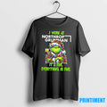 Grinch I Work At Northrop Grumman Logo Its Fine Everything Is Fine Tshirts Sweater