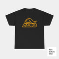 Adio Footwear Gold Skate Skateboarding 90s Retro Vintage Design T Shirt Tee
