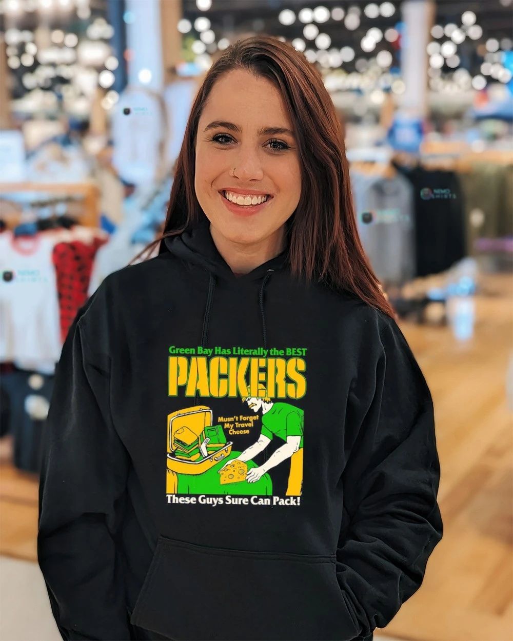 Green Bay Has Literally The Best Packers These Guys Sure Can Pack Cheesehead shirt