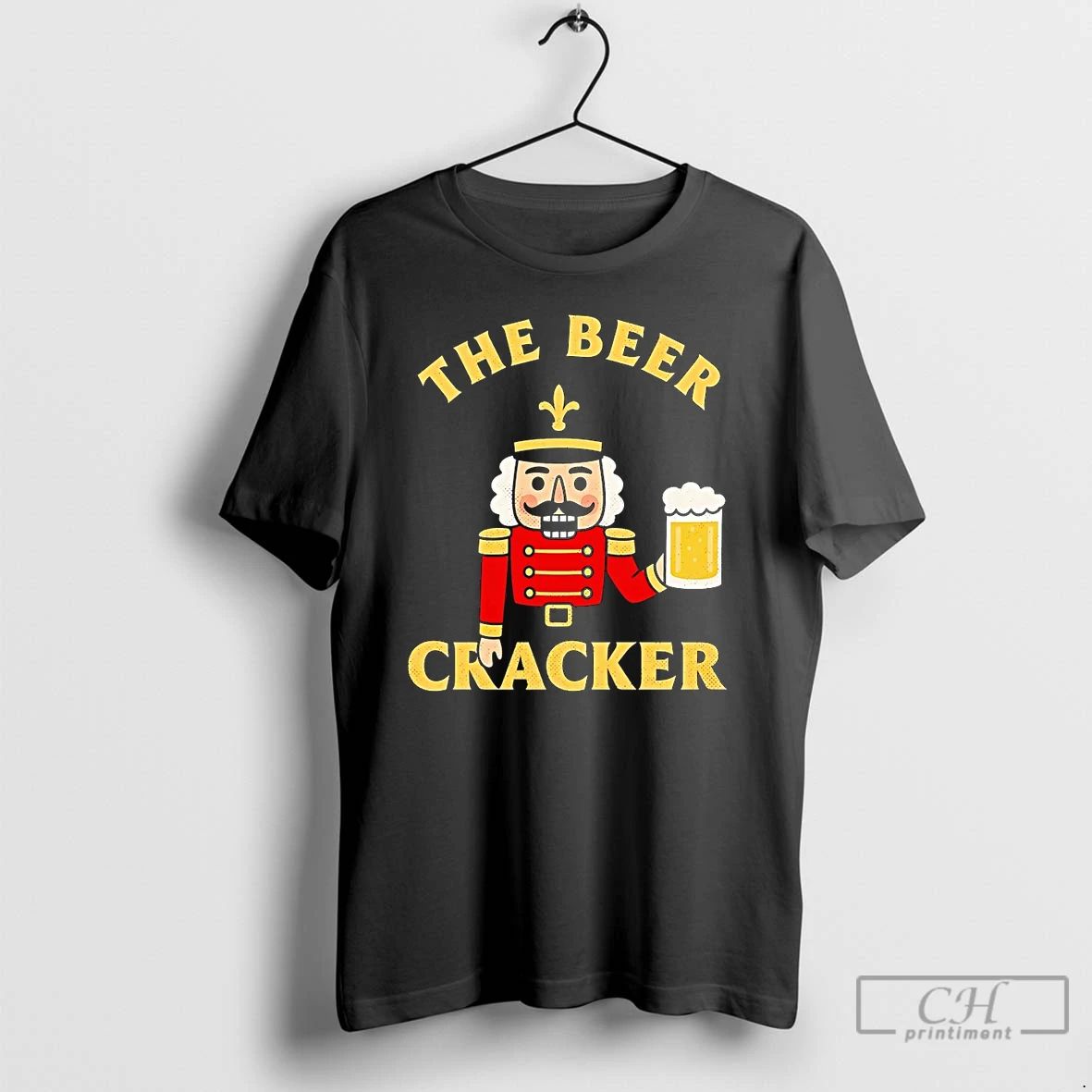 Classic Nutcracker The Beer Cracker Christmas T Shirts
