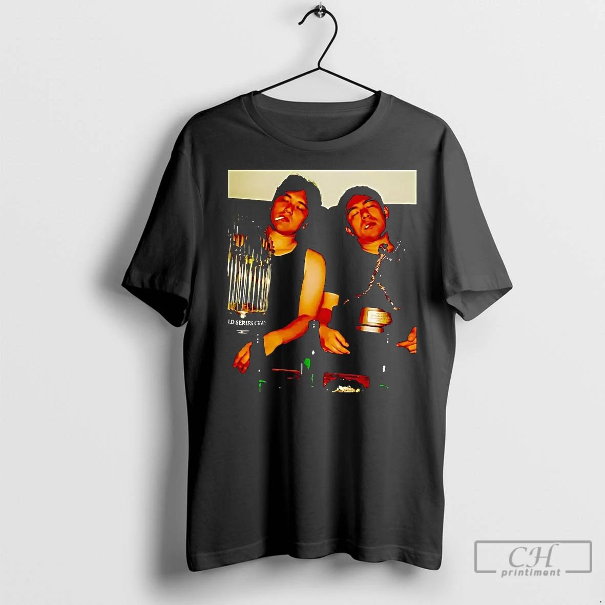 Classic Yamamoto And Shohei Ohtani Sleep Smoking With Trophy