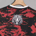 Mens fashionable round neck printed tshirt for casual wear all seasons